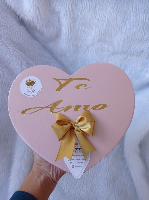 a corazon candy Rose personalizada - Imagen 2