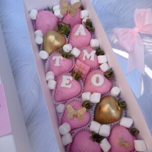 box celebra te amo rosa